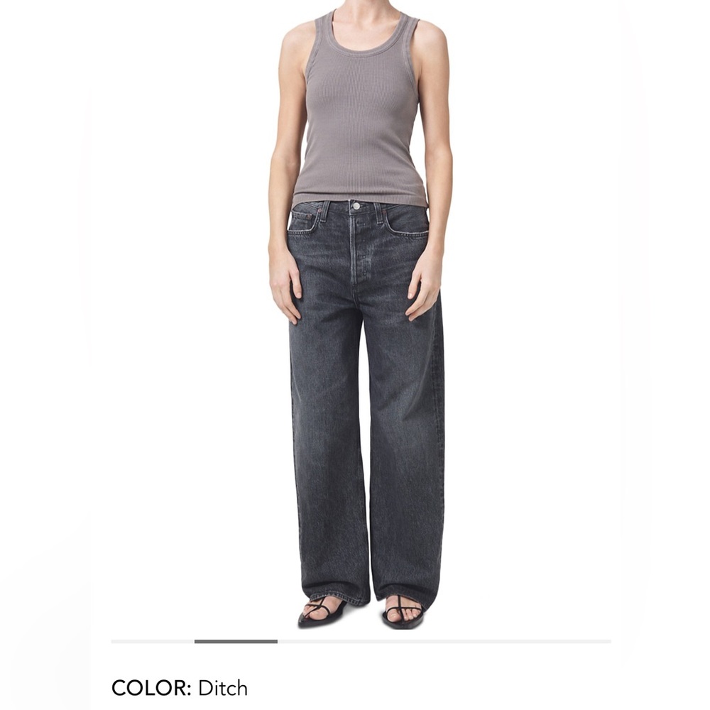 Agolde low slung baggy: ditch